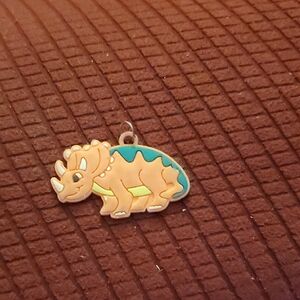 Triceratops Dinosaur Pendant